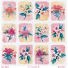 Set de 12 papiers de scrapbooking "Viva la Vida" Frida Kahlo
